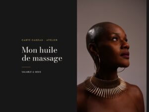 Carte cadeau · Mon huile de massage